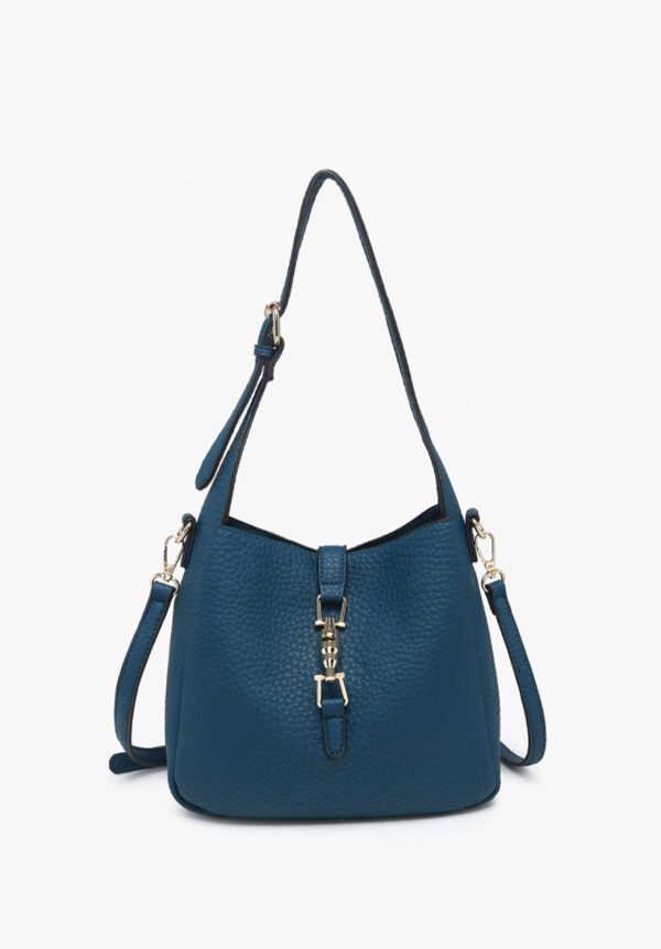 Agnes Classic Satchel in Peacock Online Sale