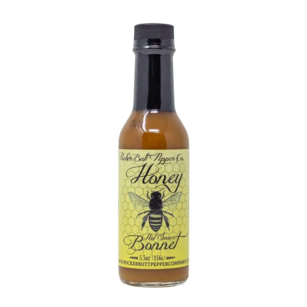 Puckerbutt Honey Bonnet Hot Sauce For Discount