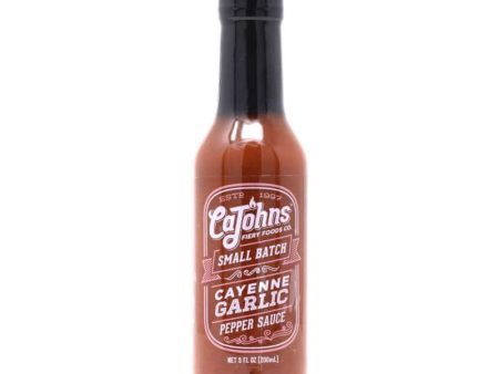 CaJohns Garlic Cayenne Hot Sauce Online now