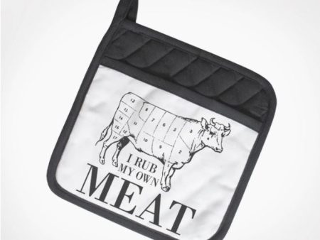 I Rub My Own Meat Potholder Sale