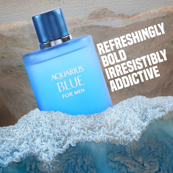 Aquarius Blue Natural Spray Cologne For Men Supply