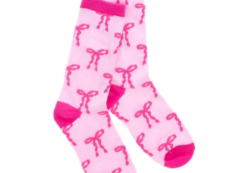 Tied With A Bow Tall Socks Sale