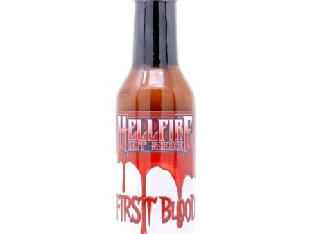 Hellfire First Blood Hot Sauce (Discontinued) For Cheap