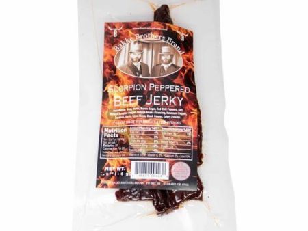 Trinidad Scorpion Peppered Beef Jerky Online now