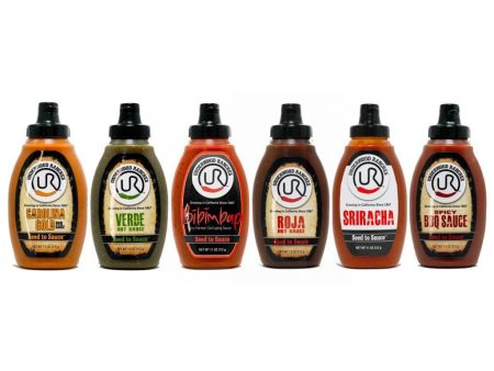 Underwood Ranches Hot Sauce & BBQ Sauce 6 Pack (Discontinued) Cheap