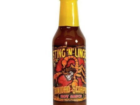 Sting N  Linger Trinidad Scorpion Hot Sauce (Discontinued) For Discount