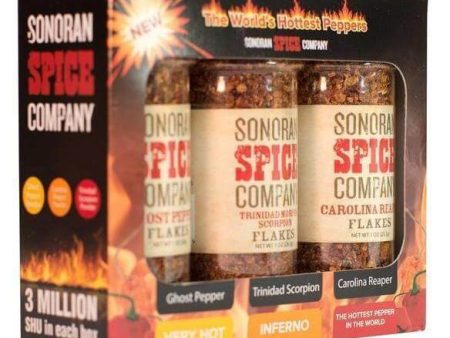 World s Hottest Pepper Flakes Spice Gift Box For Sale