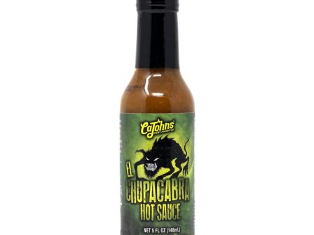 CaJohns El Chupacabra Hot Sauce Fashion