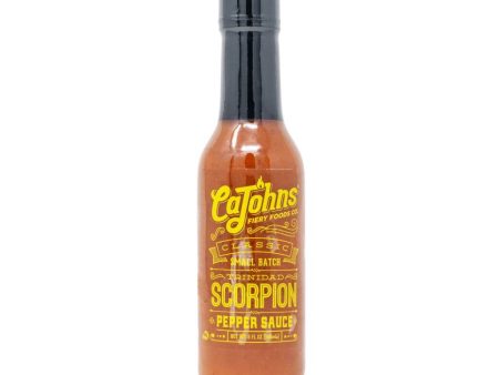 CaJohns Small Batch Trinidad Scorpion Hot Sauce For Sale