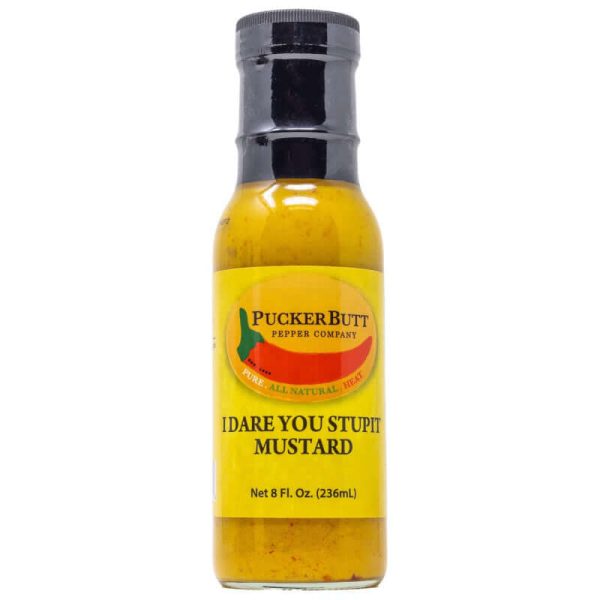 I Dare You Stupit Spicy Mustard Dipping Sauce Hot on Sale