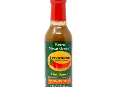 Puckerbutt eXtra Mean Green Pepper X Hot Sauce Sale