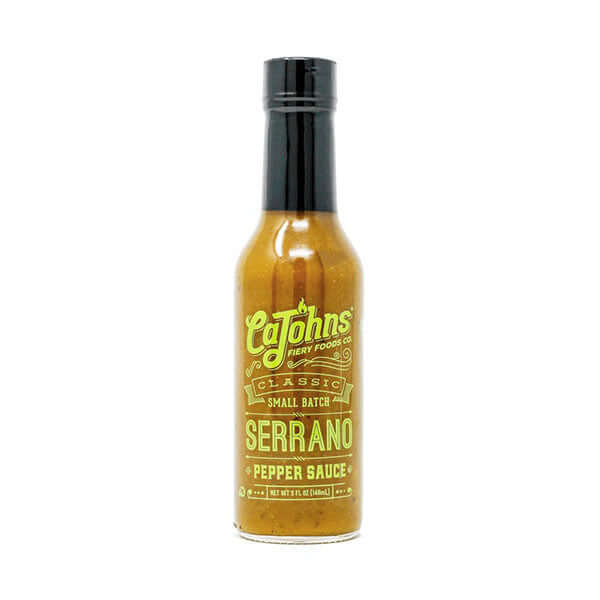 CaJohns Serrano Hot Sauce (Discontinued) on Sale