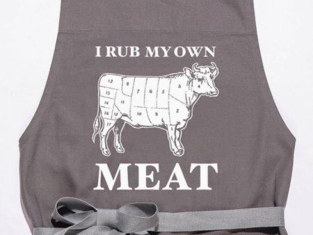 I Rub My Own Meat Apron Supply