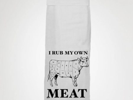 I Rub My Own Meat Kitchen Towel Supply