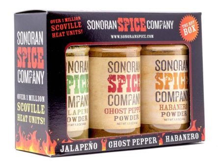 Ghost Pepper Habanero Jalapeno Powder 1.5 Oz Gift Box Sale