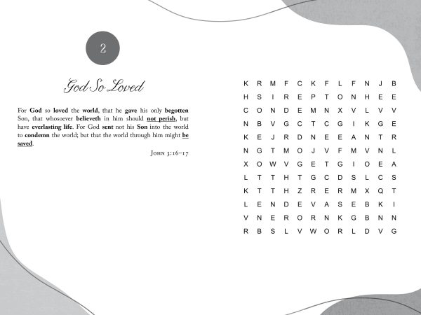 Calming Bible Word Searches Supply