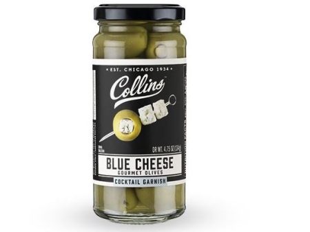 5 oz. Gourmet Blue Cheese Olives by Collins Online Sale