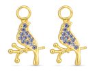 Blue Bird Earring Charm on Sale