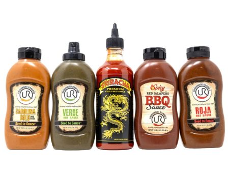 Underwood Ranches Hot Sauce & BBQ Sauce 5 Pack For Discount