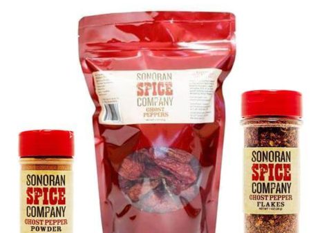 Ghost Peppers, Powder and Flakes Spice Gift Set Online Hot Sale