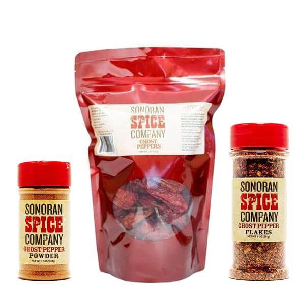 Ghost Peppers, Powder and Flakes Spice Gift Set Online Hot Sale