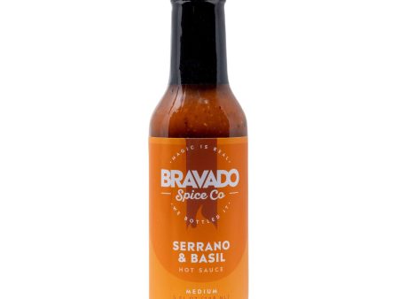 Bravado Serrano and Basil Hot Sauce For Discount