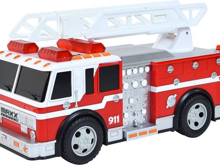 12  Motorized Lights & Sounds Fire Truck For Sale