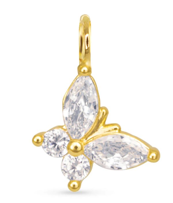 Butterfly Necklace Charm Online Hot Sale