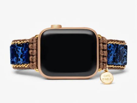 Azure Lapis Lazuli Apple Watch Strap on Sale