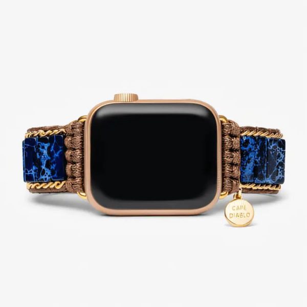 Azure Lapis Lazuli Apple Watch Strap on Sale