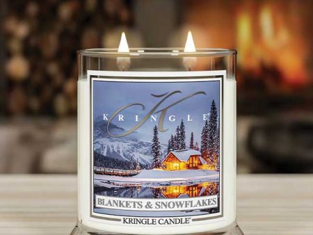 Blankets & Snowflakes Candle (14.5oz) Cheap