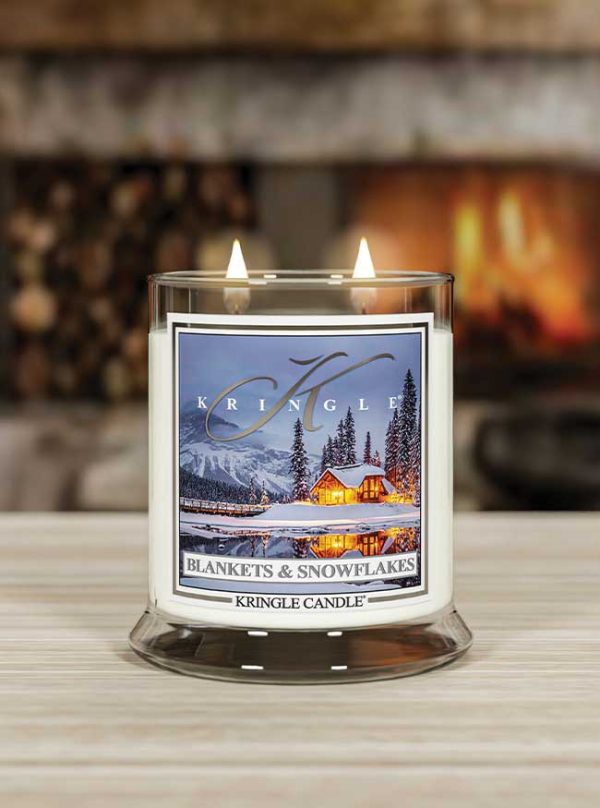 Blankets & Snowflakes Candle (14.5oz) Cheap