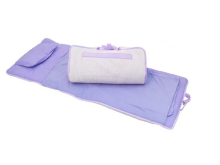 All Lilac Seersucker Nap Roll Discount