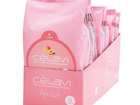 Celavi Makeup Cleansing Towelette Apricot Discount