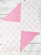 Baby Girl Pink Bow Print Blanket For Cheap