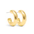 Amanda Blu + Gold Kate Polished Huggie Earrings Cheap