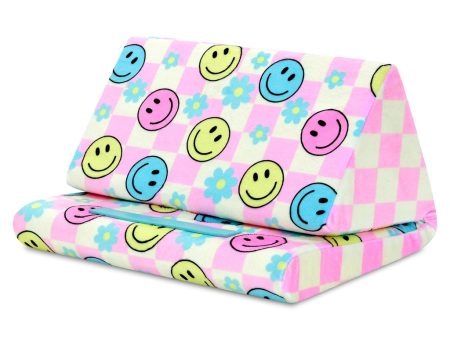 Happy Check Tablet Pillow For Cheap