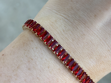 Birthstone Tennis Bracelet Discount