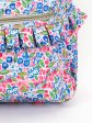 Blue Flower Girls Ruffle Backpack Fashion