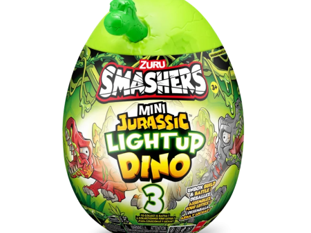 Zuru Smashers + Jurassic Mini Light Up Dino For Cheap