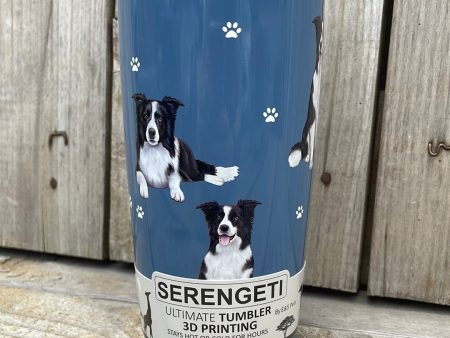 Border Collie Tumbler Hot on Sale