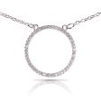 Amanda Blu + Silver Ice Blu Circle Necklace For Cheap