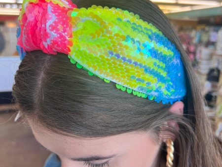 All Neon Sparkle Headband Online