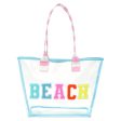 Beach Clear Tote Bag 2 Piece on Sale