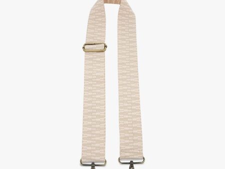 Aztec - Beige Guitar Strap Cheap