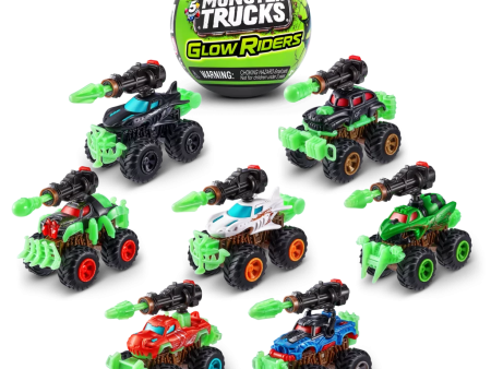 Zuru Surprise + Monster Trucks Glow Riders Online Sale