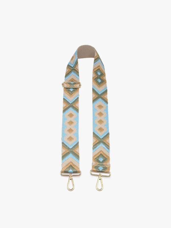 Bohemain - Sage Aqua Guitar Strap Cheap