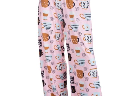 Caramel Macchiato Pajama Pants Hot on Sale