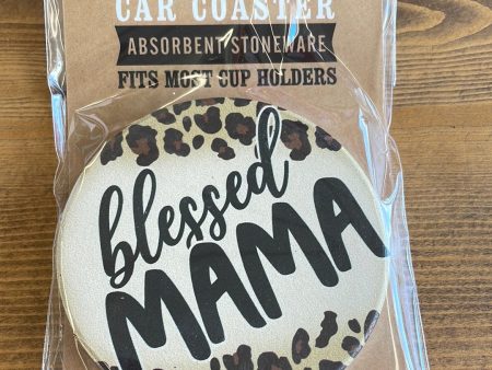 Blessed Mama Car Coaster For Cheap