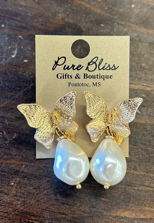 Butterfly Kisses Earrings Online Sale